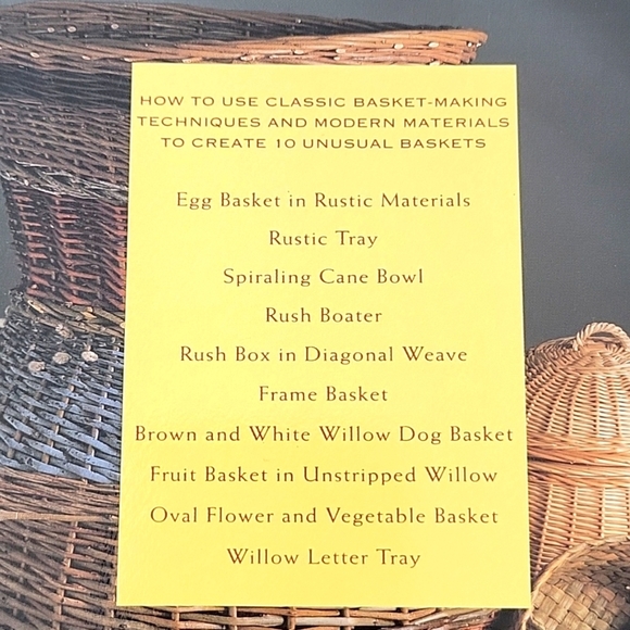 Basket Making by Olivia Elton Barratt How to Use Classic Basket Making ......... - Picture 9 of 12